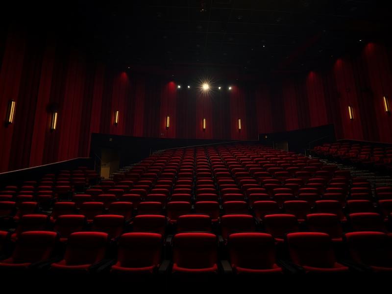 Salle de cinéma moderne
